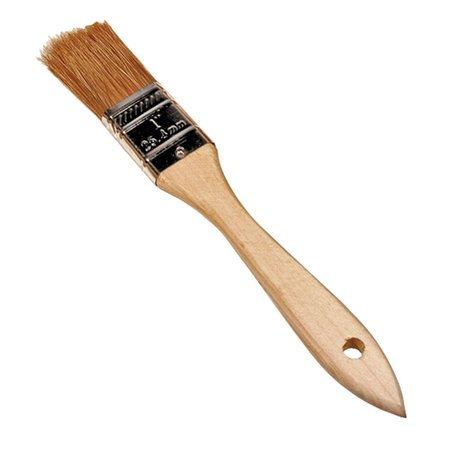 K-TOOL INTERNATIONAL 1" Paint Brush, Wood Handle KTI74010